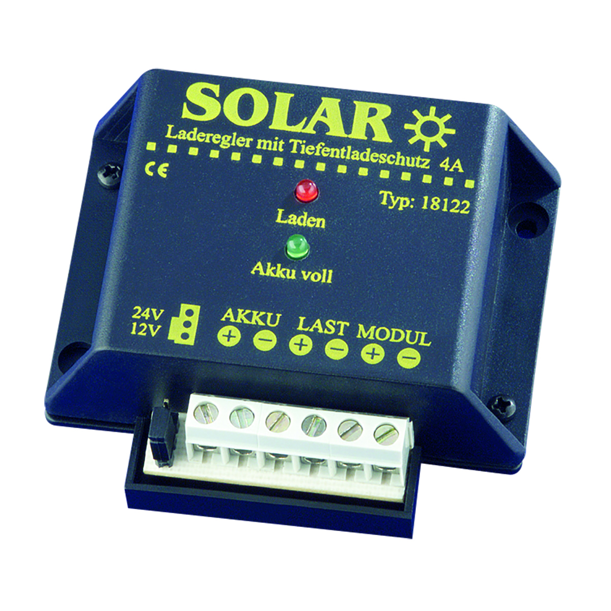 Solar-Laderegler IVT 12/24 V 4 A mit Tiefentladeschutz von IVT Art. Nr.  211212 online bestellen