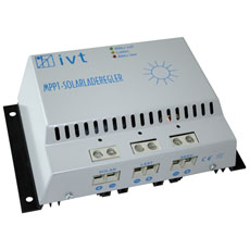 MPPT-Solar-Controller 12 V/24 V, 10 A