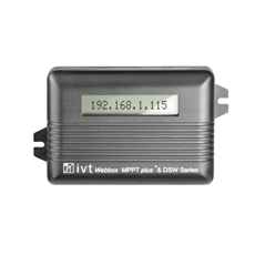 Webbox-LCD IVT fr MPPT plus  +  und DSW Wechselrichter