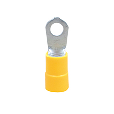 Isolierter Ringkabelschuh 4 - 6 mm² HR5M4, gelb (100 Stück) 