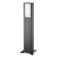 Gartenleuchte IVT PL-007 H0.8 mit E27 Fassung, Schwarz