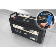 FORSTER Premium LiFePO₄ Batterie 12,8V / 200Ah 200A-BMS-2.0, 500A Bluetooth-Mess-Shunt