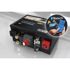 FORSTER Premium LiFePO₄ Batterie 12,8V / 200Ah 200A-BMS-2.0, 500A Bluetooth-Mess-Shunt Ducato Ford PSA
