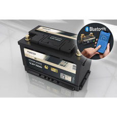 FORSTER Premium LiFePO₄ Batterie 12,8V / 100Ah  200A-BMS-2.0, 500A Bluetooth-Mess-Shunt  Ducato Ford PSA