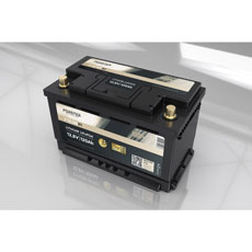 FORSTER Premium LiFePO₄ Batterie 12,8V / 120Ah 200A-BMS-2.0, 500A Bluetooth-Mess-Shunt