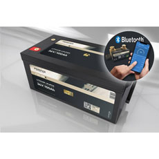 FORSTER Premium LiFePO₄ Batterie 38,4V / 100Ah 200A-BMS-2.0, 500A Bluetooth-Mess-Shunt