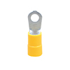 Isolierter Ringkabelschuh 4 - 6 mm² HR5M6, gelb (100 Stück)
