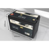 FORSTER Premium LiFePO₄ Batterie 12,8V / 100Ah 200A-BMS-2.0
