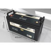 FORSTER Premium LiFePO₄ Batterie 25,6V / 100Ah 200A-BMS-2.0