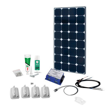 Phaesun SPR Caravan Kit Solar Peak MPPT LRM1218, 120 W / 12 V