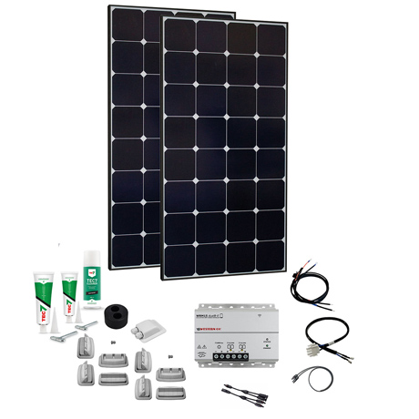 Phaesun® SPR Caravan Kit Solar Peak MPPT DUO, 240 W / 12 V