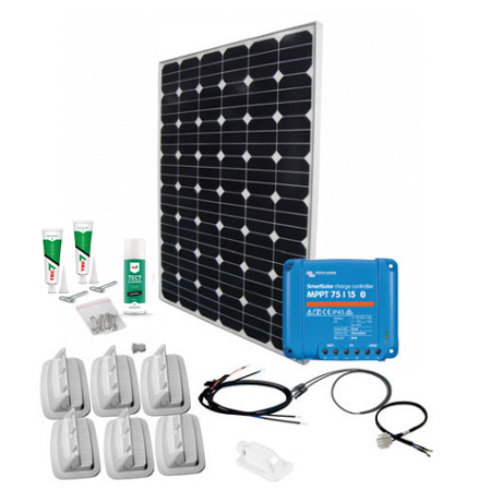 Phaesun® SPR Caravan Kit Solar Peak MPPT SMS15, 170 W / 12 V