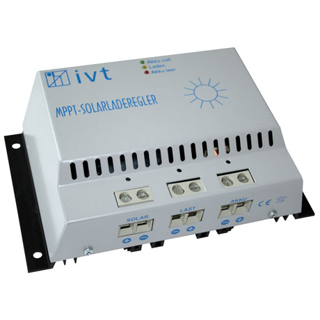  MPPT-Solar-Controller 12 V/24 V, 30 A 