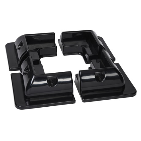 Eck Profil Smart Mount, Vollversion, schwarz